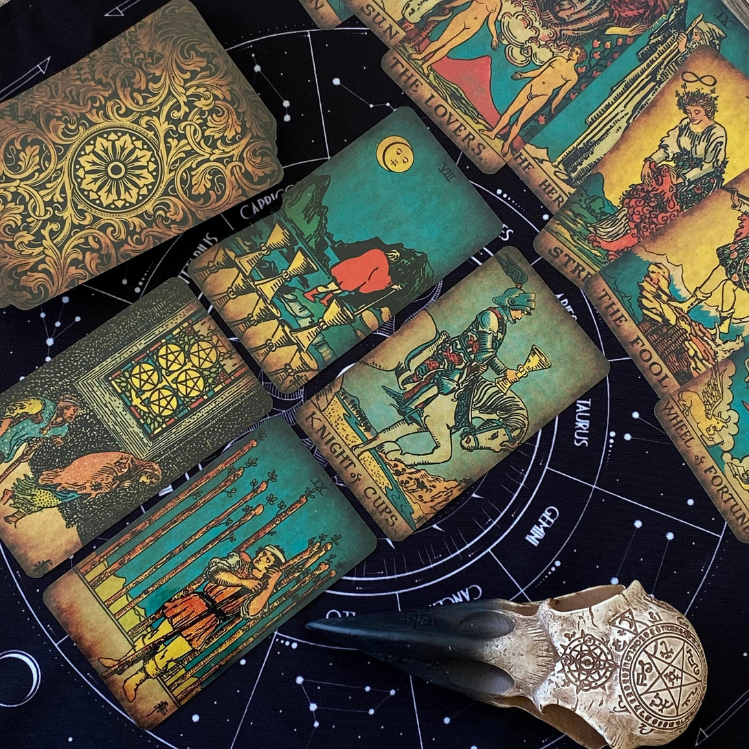 Plastic Tarot Cards. Durable and flexible decks for practical use.