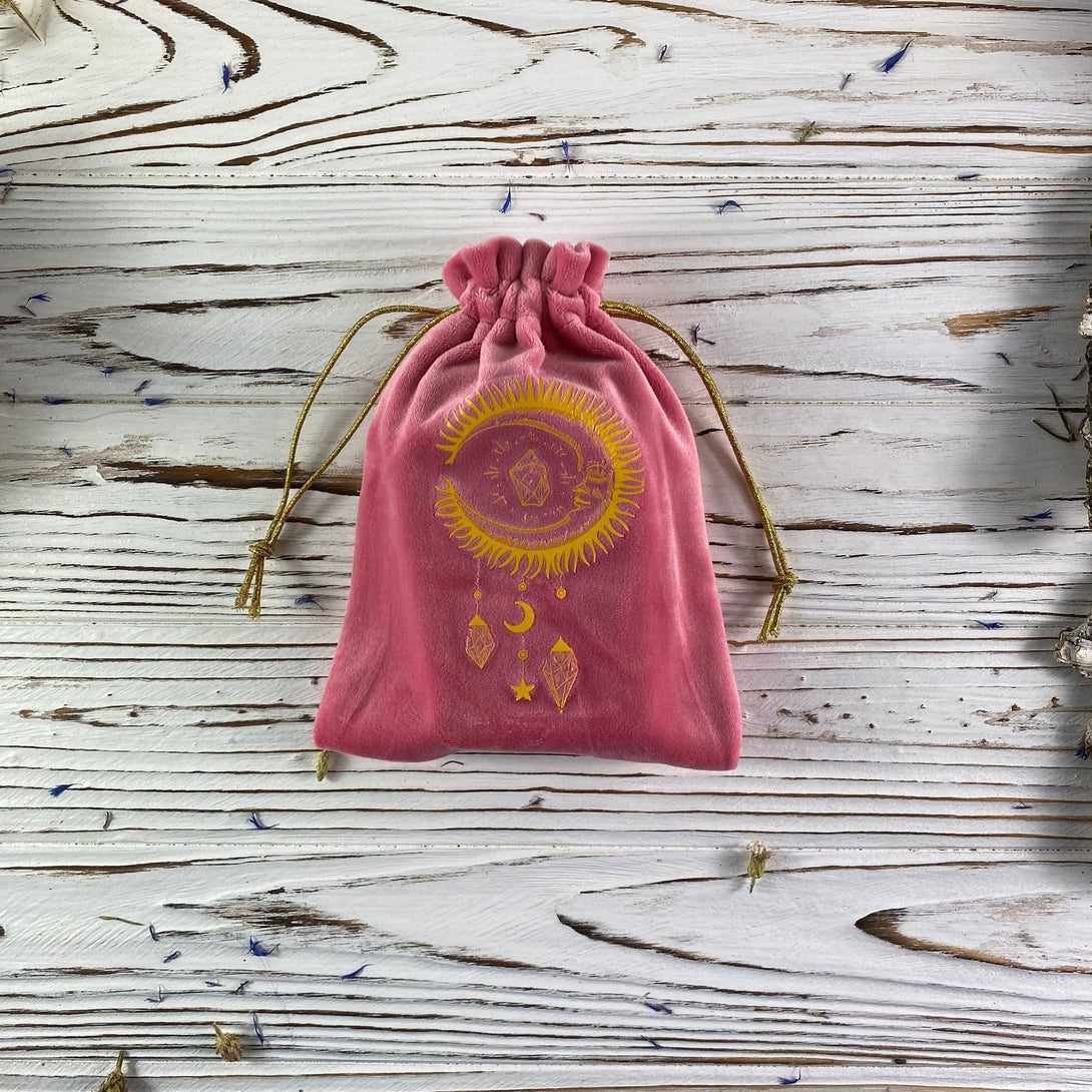 Velvet Bag for Tarot Cards - Dark Forest Tarot Cards